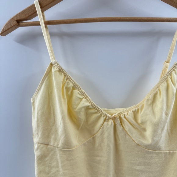 John Galt Yellow Adjustable Strap Tank Top – Never Worn, One Size - Picture 2 of 8